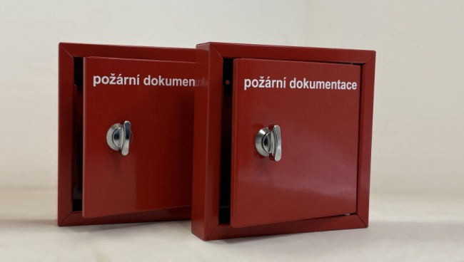 schránka na požární dokumentaci