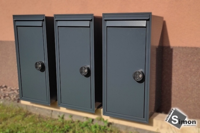 antracitové boxy