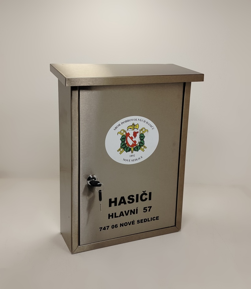 schránka hasiči nove sedlice