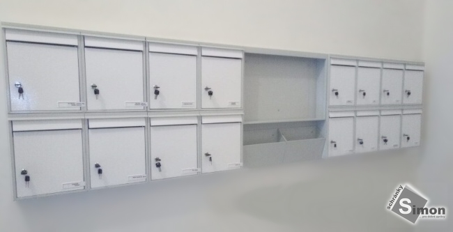 sestava s boxy na letáky