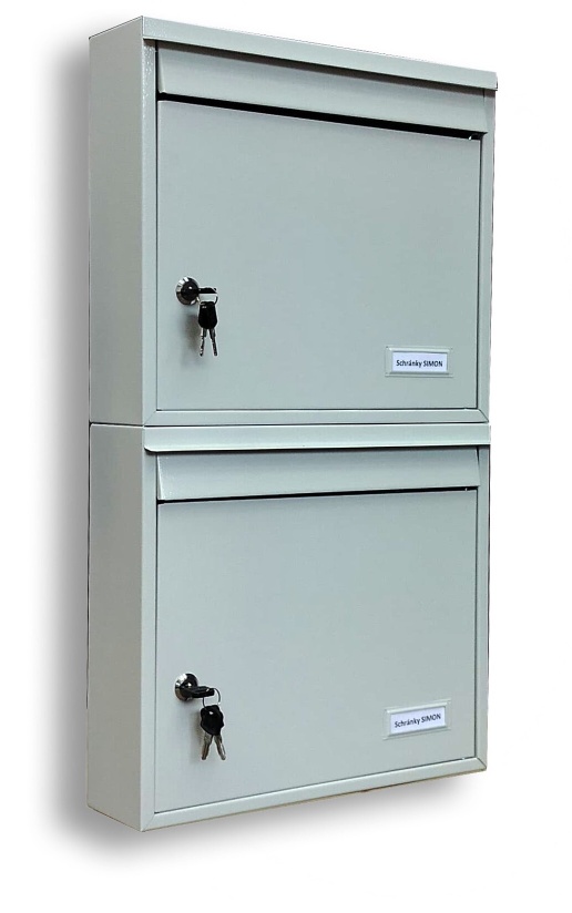 Poštovní schránky typ Grande, blok B