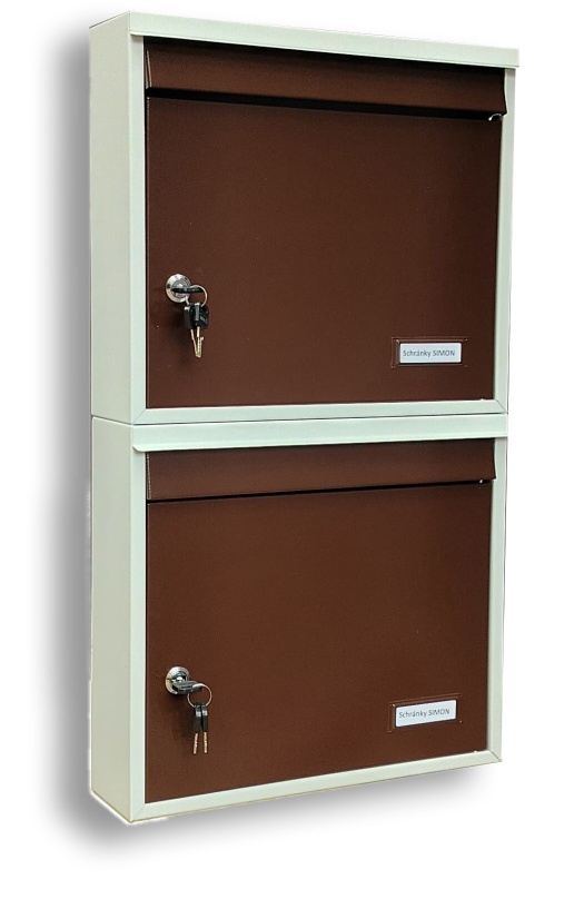 Poštovní schránka typ Grande, blok B