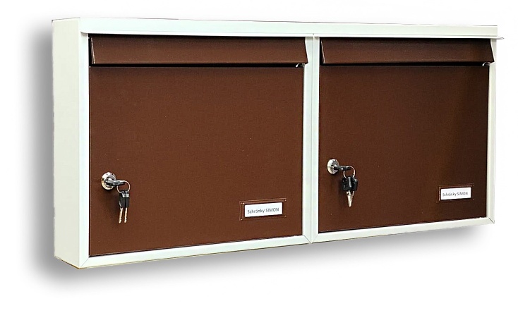 Poštovní schránka typ Grande, blok C