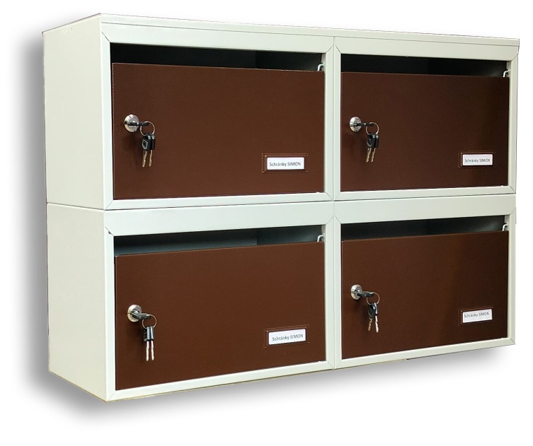 Poštovní schránky XXL PLUS, blok A