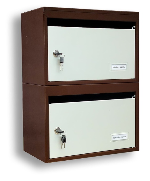 Poštovní schránky typ XXL PLUS, blok B