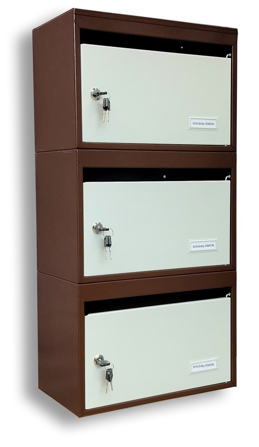 Poštovní schránky XXL PLUS, blok E