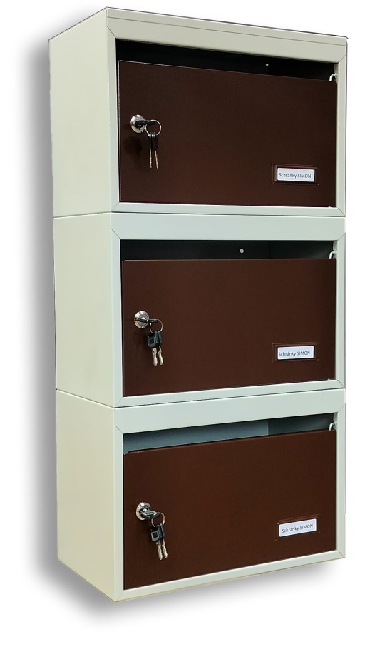 Poštovní schránky XXL PLUS, blok E