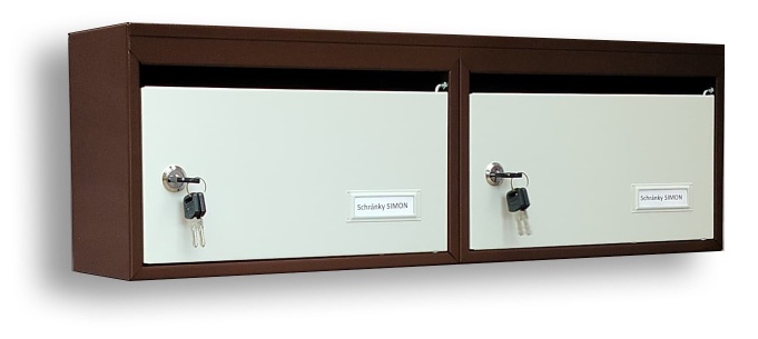 Poštovní schránky typ Klasik PLUS, blok C