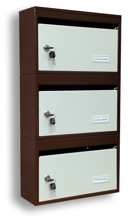 Bytové schránky typ Mini PLUS, blok E