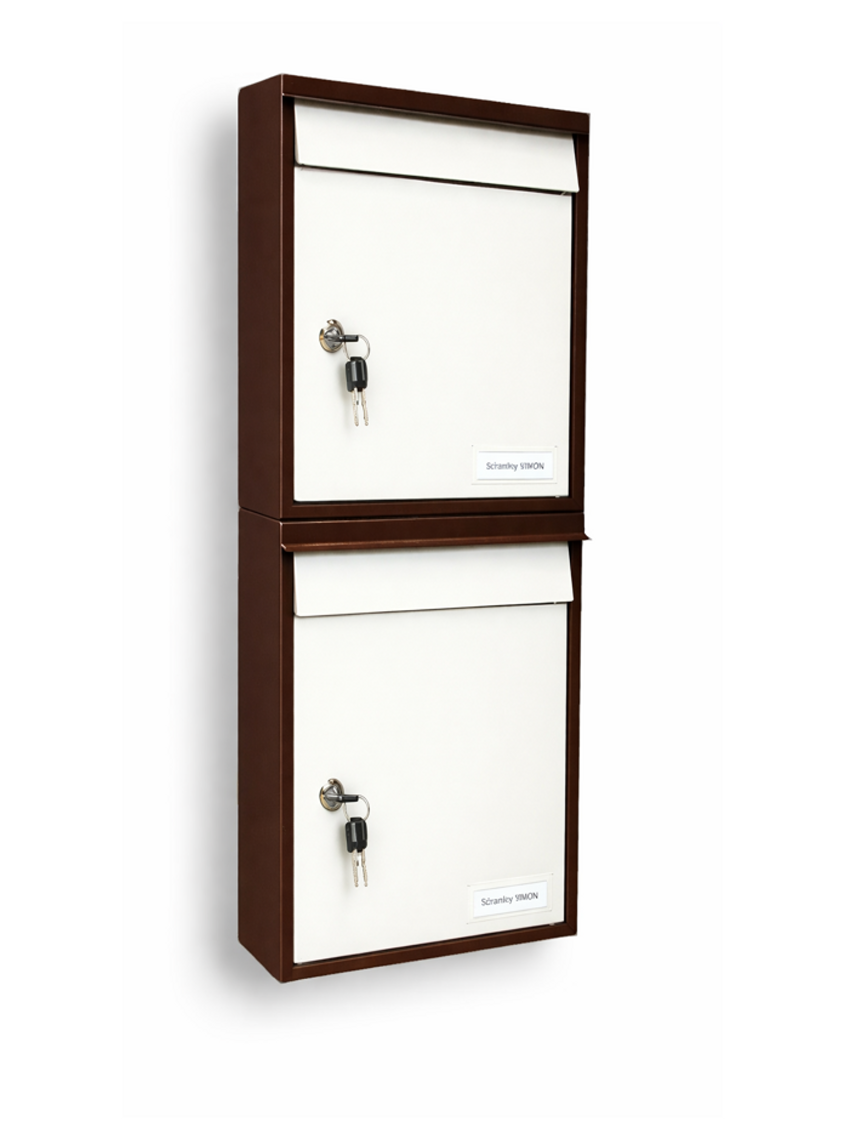 Poštovní schránky typ Ideal, blok B