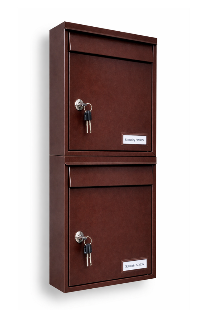 Poštovní schránky typ Ideal, blok B