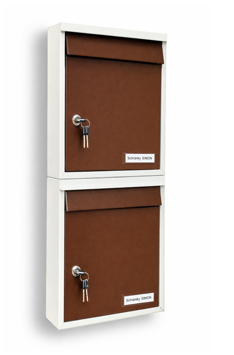 Poštovní schránky typ Ideal, blok B