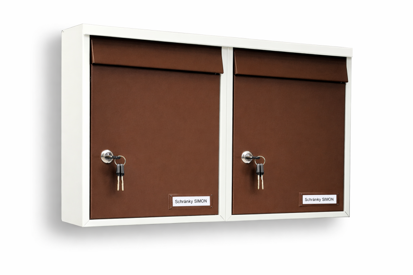 Poštovní schránky typ Ideal, blok C