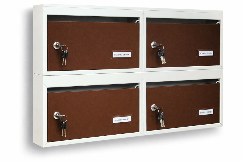 Blok schránek typ Klasik, blok A, šedá