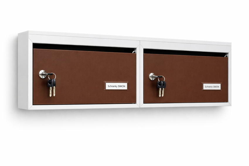 Poštovní schránky typ XXL, blok C