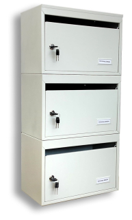 Poštovní schránky typ XXL PLUS, blok E