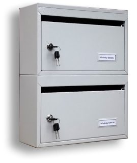 Poštovní schránky typ Klasik PLUS, blok B