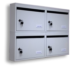 Bytové schránky typ Mini PLUS, blok A