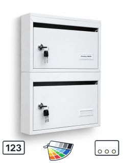 Poštovní schránky typ Klasik, blok B