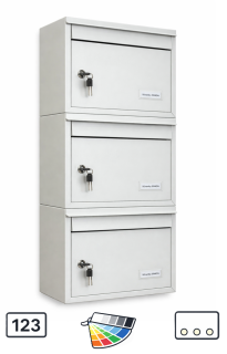 Velké schránky panelákové, typ MAX, blok E